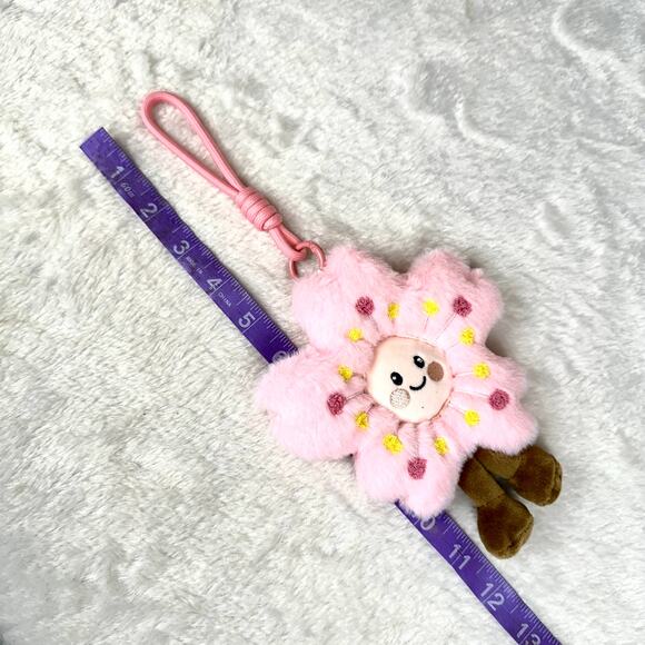 Cherry blossom bag charm puffer NEW! - Picture 2 of 2